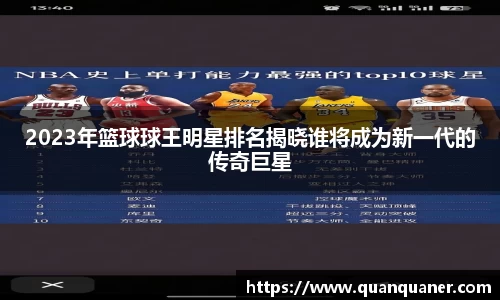2023年篮球球王明星排名揭晓谁将成为新一代的传奇巨星